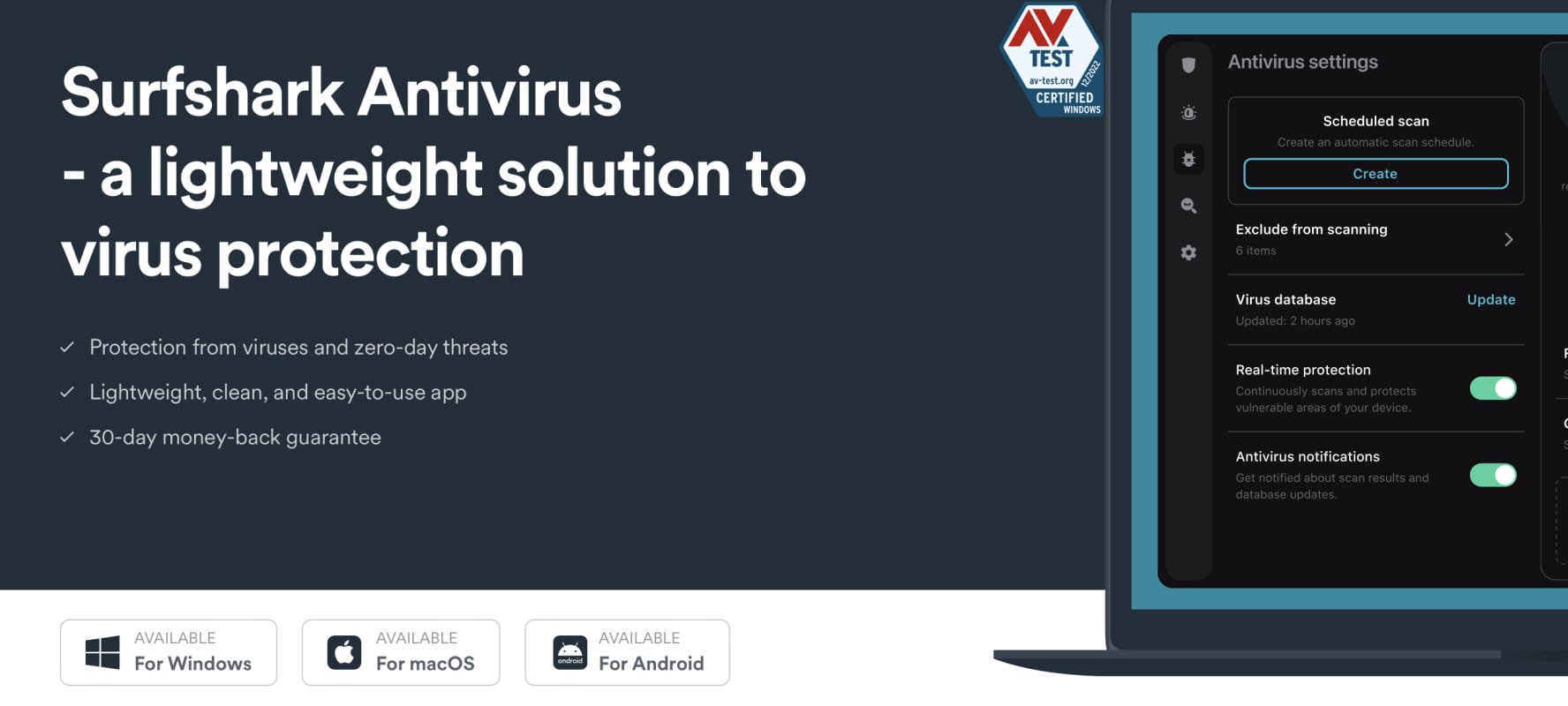 Surfshark website screenshot