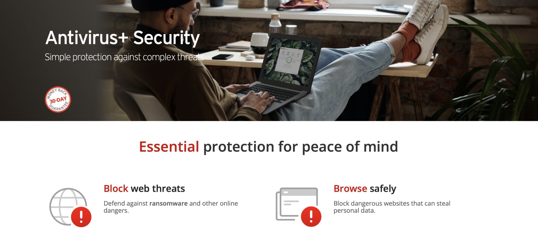 Trend Micro website screenshot