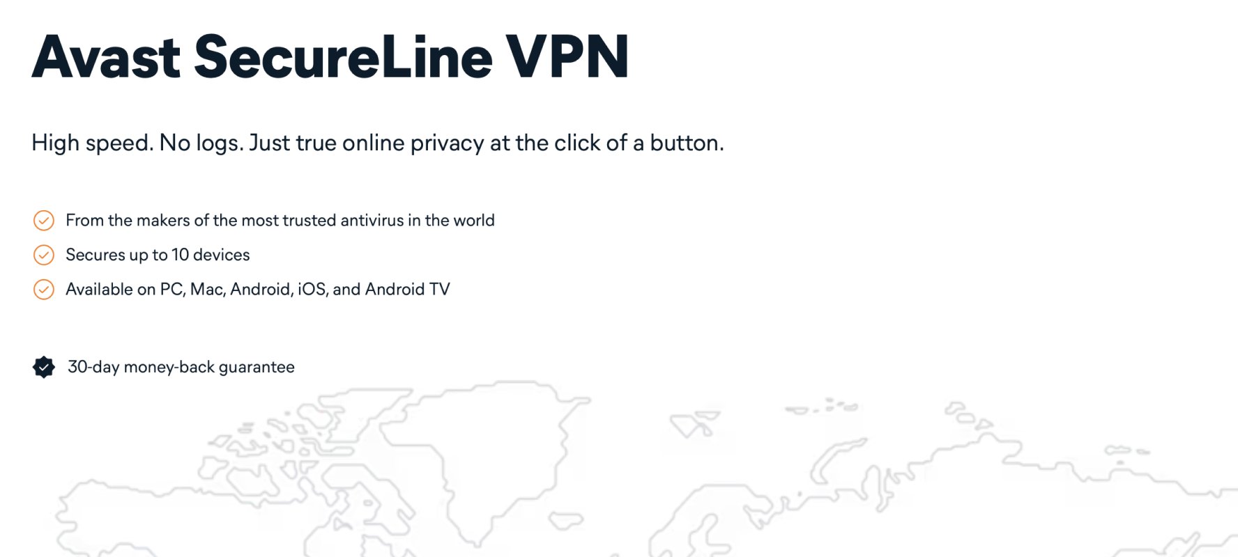 AVG website screenshot