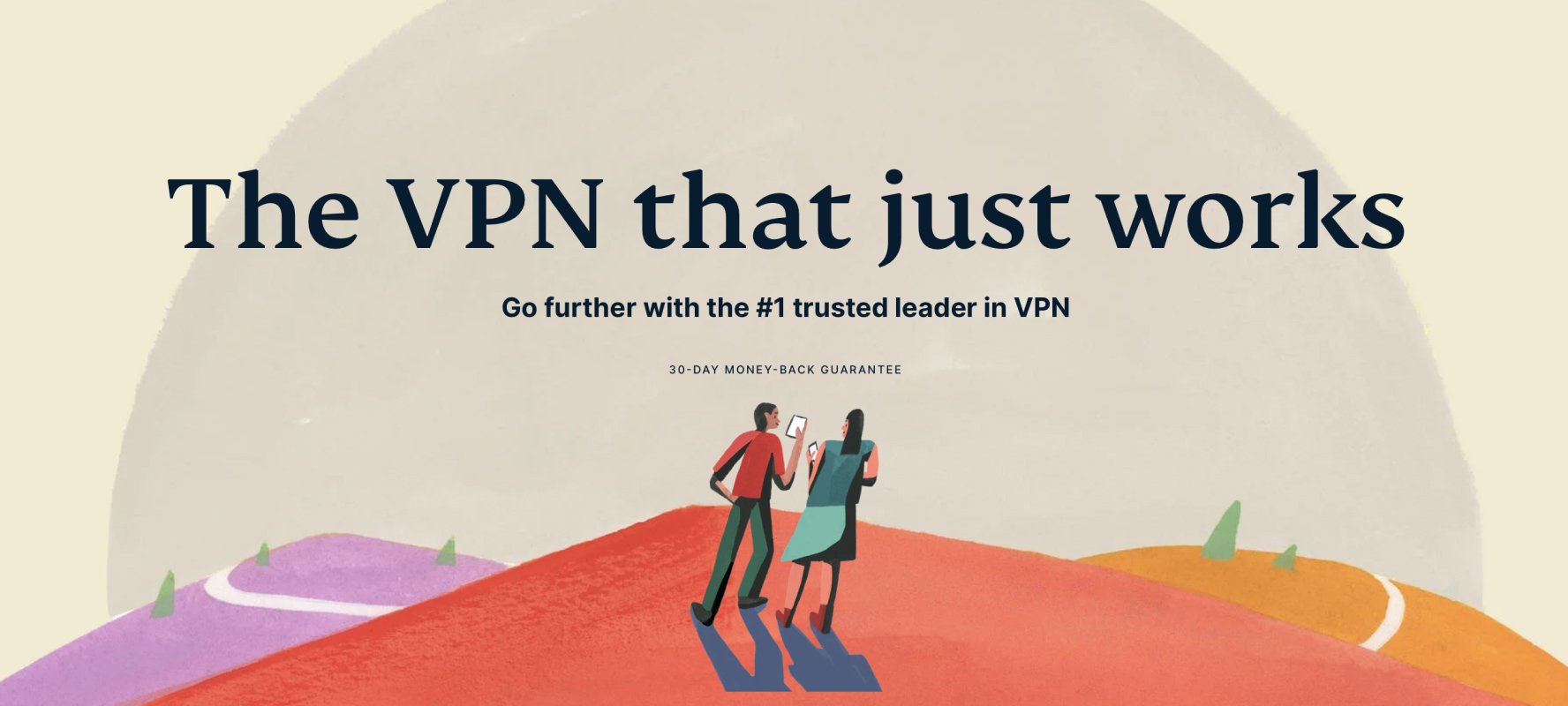 Express VPN website screenshot