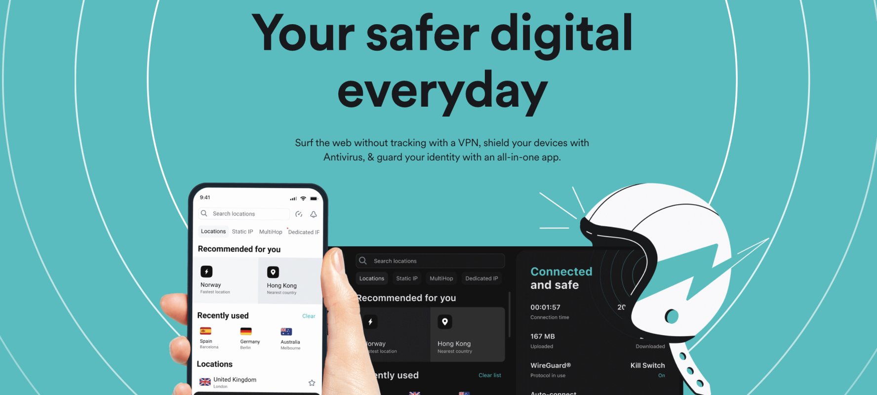 Surfshark website screenshot